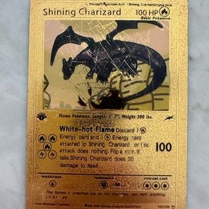 1995 Shining Charizard Gold Card!
